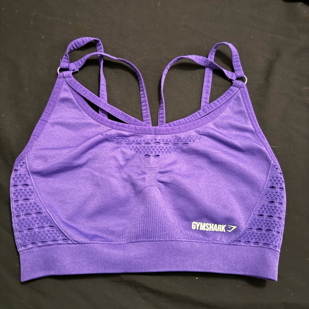 Gymshark Sports bra. Medium. Indigo. No removable pads